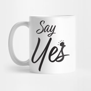 Say Yes Marriage Proposal Mug